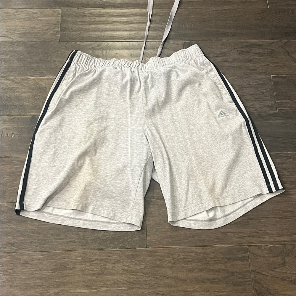 Adidas Climalite 365 Cotton Sweat Shorts gray blue Men’s Size XL